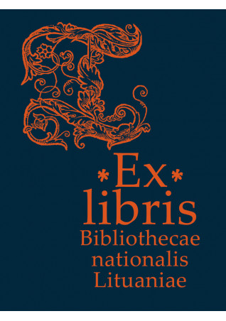 Ex libris Bibliothecae nationalis Lituaniae (lietuvių kalba). M. Kvizikevičiūtė, V. Vaitkevičiūtė, 2024