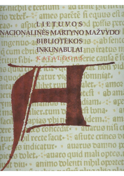 copy of Lietuvos nacionalinės Martyno Mažvydo bibliotekos inkunabulai
