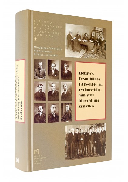 copy of Lietuvos Respublikos 1918-1940 m. vyriausybių ministrų biografinis žodynas