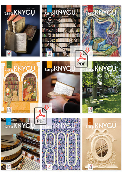 Žurnalo „Tarp knygų “ 2026 metų PDF formato prenumerata