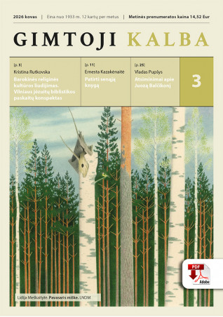 copy of „Gimtoji kalba“ Nr. 9