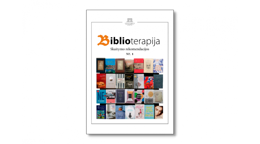 „Biblioterapija. Skaitymo rekomendacijos“ – naujas elektroninis leidinys