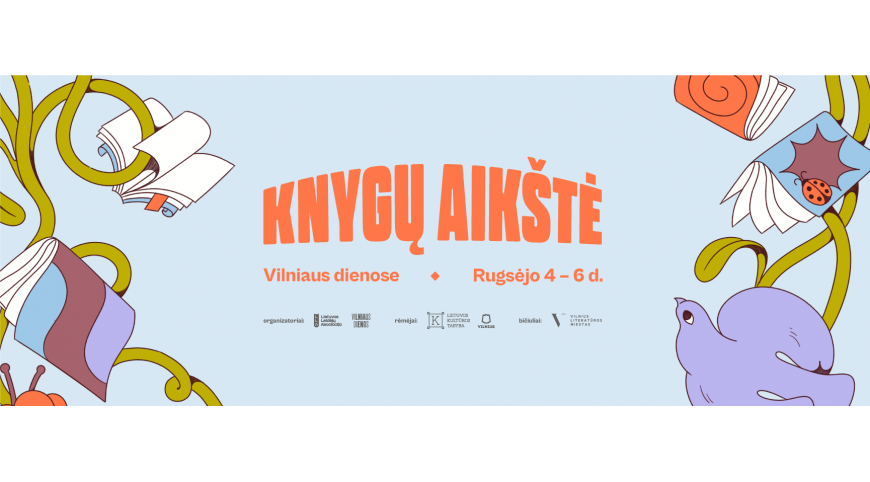 Kviečiame knygų entuziastus ir gerbėjus į Katedros aikštę, kurioje bus įsikūręs Knygų aikštės paviljonas