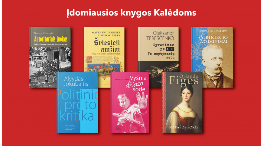 Nuo istorijos iki mokslo: septynios įdomiausios knygos Kalėdoms 