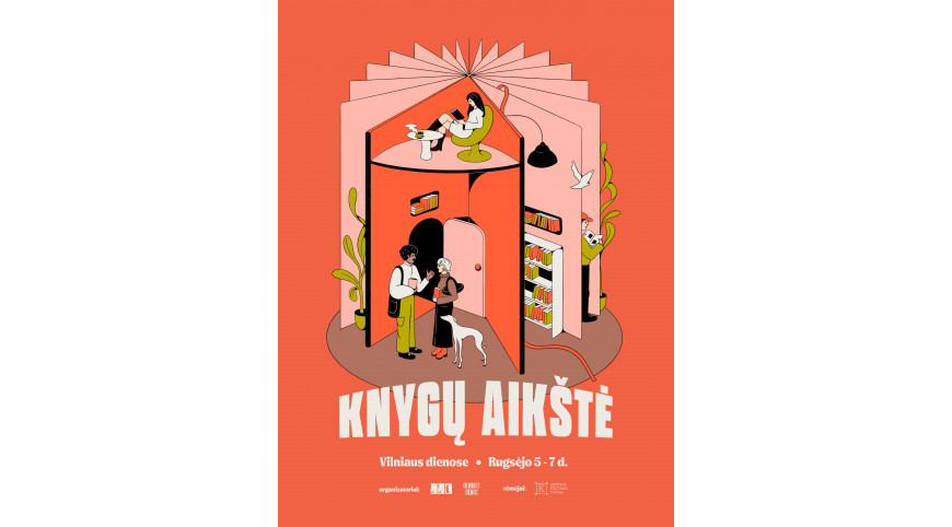 Knygų aikštė Vilniaus dienose 2025